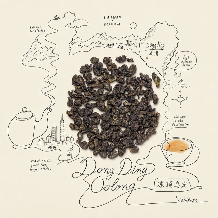 The design — Dòng Dǐng Oolong