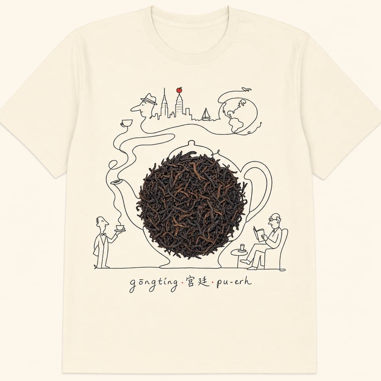 The design — Gong Ting Pu-erh