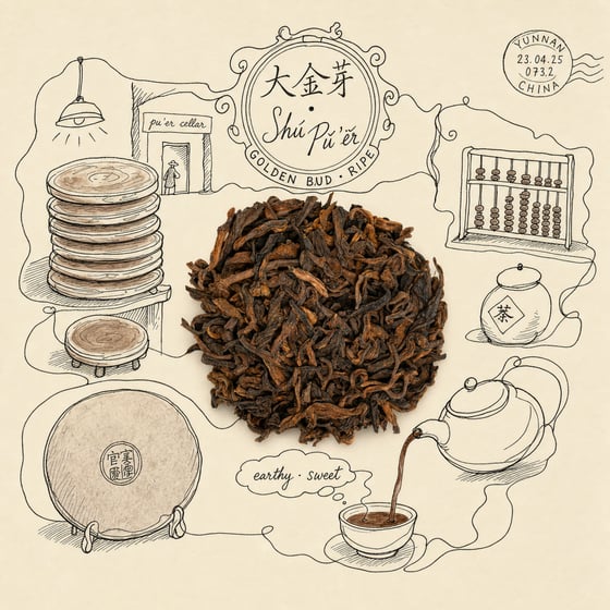 Da Jin Ya Shu Pu-erh