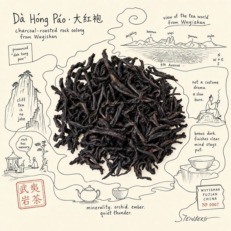 The design — Dà Hóng Páo
