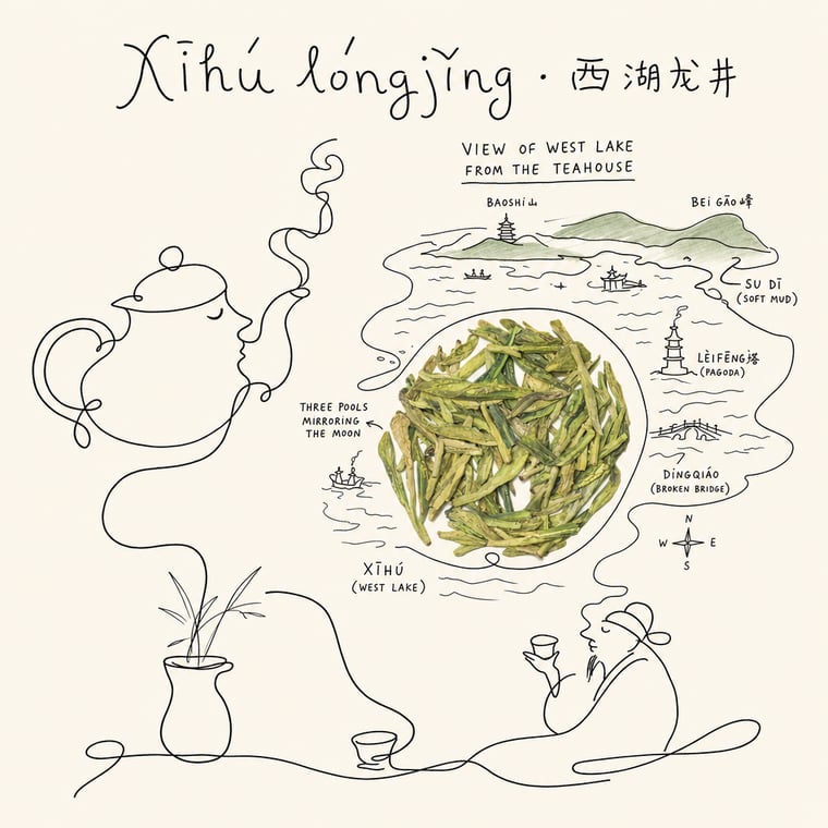 The design — Xī Hú Lóngjǐng