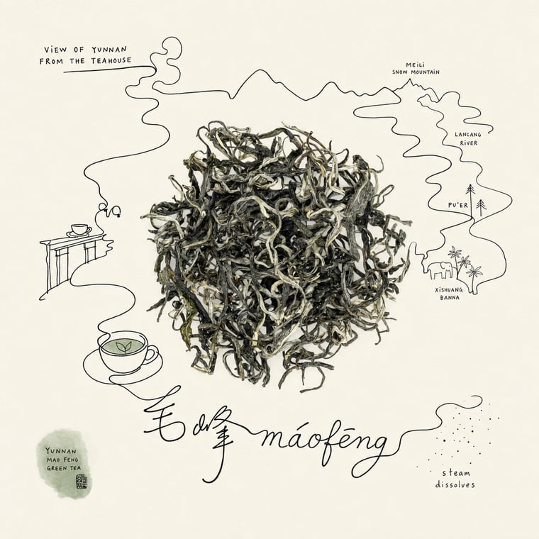The design — Yunnan Mao Feng Green Tea